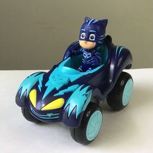 PJ Masks Catboy Action Figure & Vehicle Hero Boost Blue Cat Car Set of 2